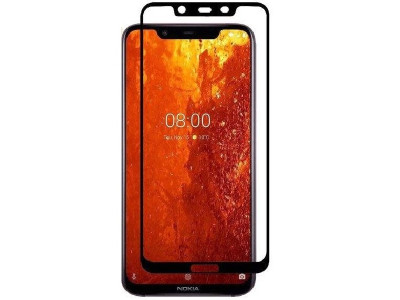 محافظ صفحه نمایش 6D فول گلس تمام چسب مناسب برای گوشی موبایل نوکیا 7.1 پلاس